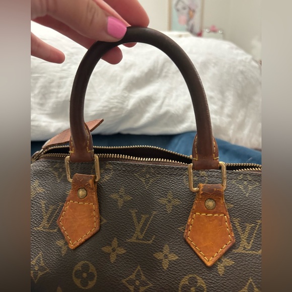 VINTAGE LOUIS VUITTON SPEEDY 25 - Picture 7 of 9